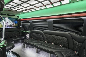 Fontana Sprinter Party Bus Interior