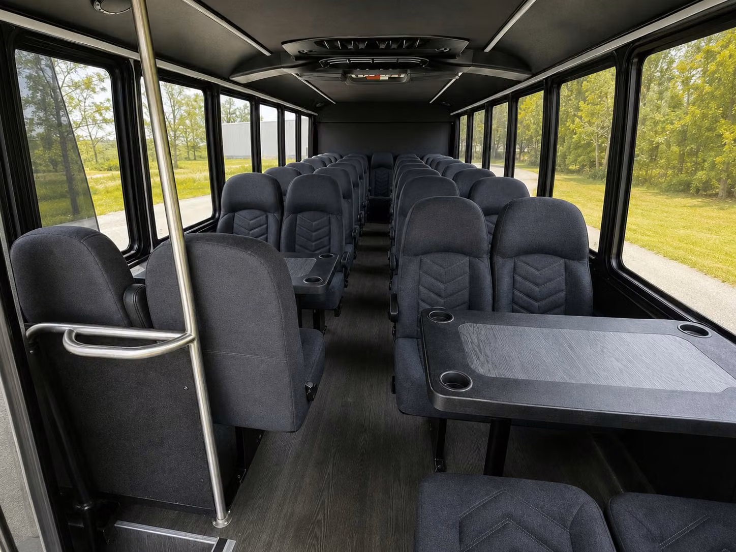 20 passenger minibus inside