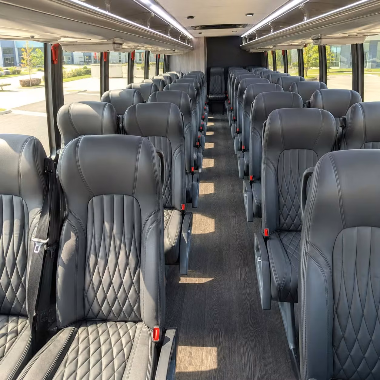 35 passenger minibus interior