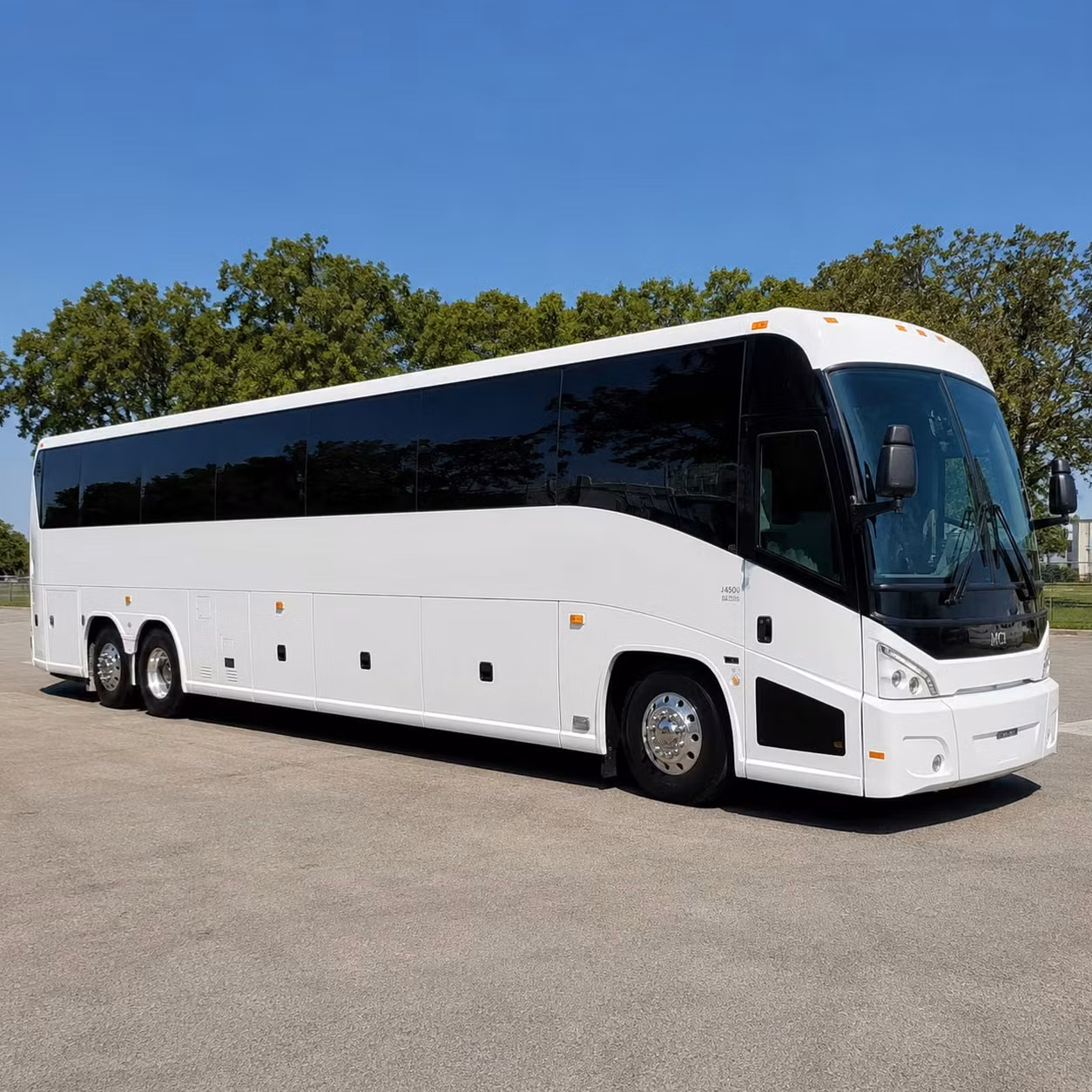 56 passenger charter bus