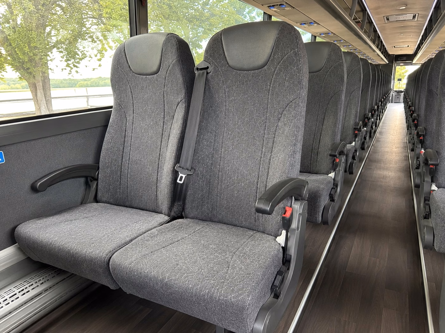 bus type changes the price of a charter bus rental in fontana california