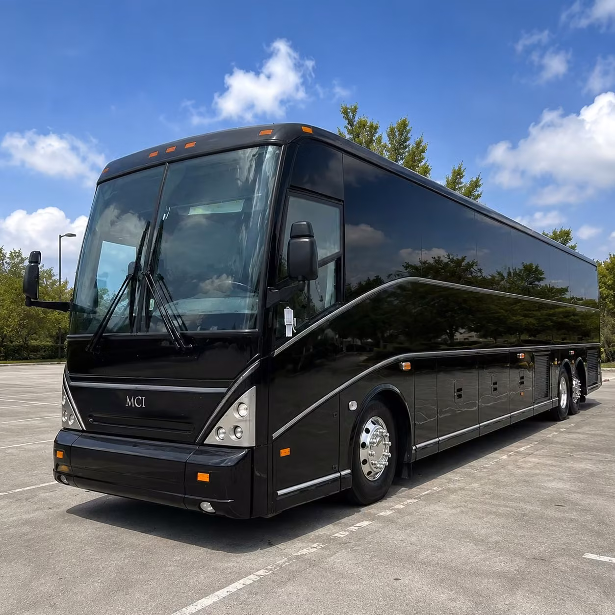 corporate event bus rentals for conferences and team building events near fontana
