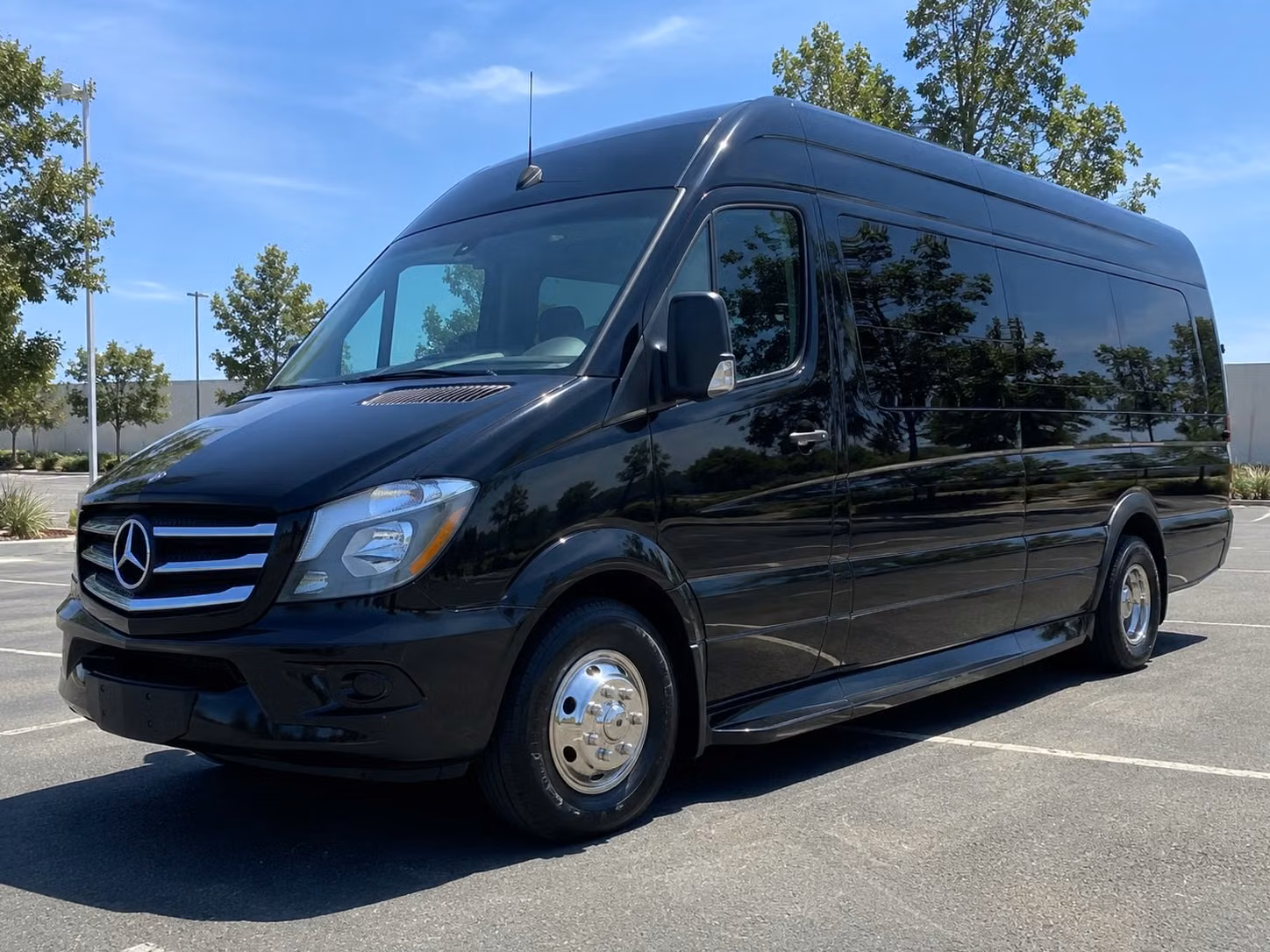 sprinter van with driver
