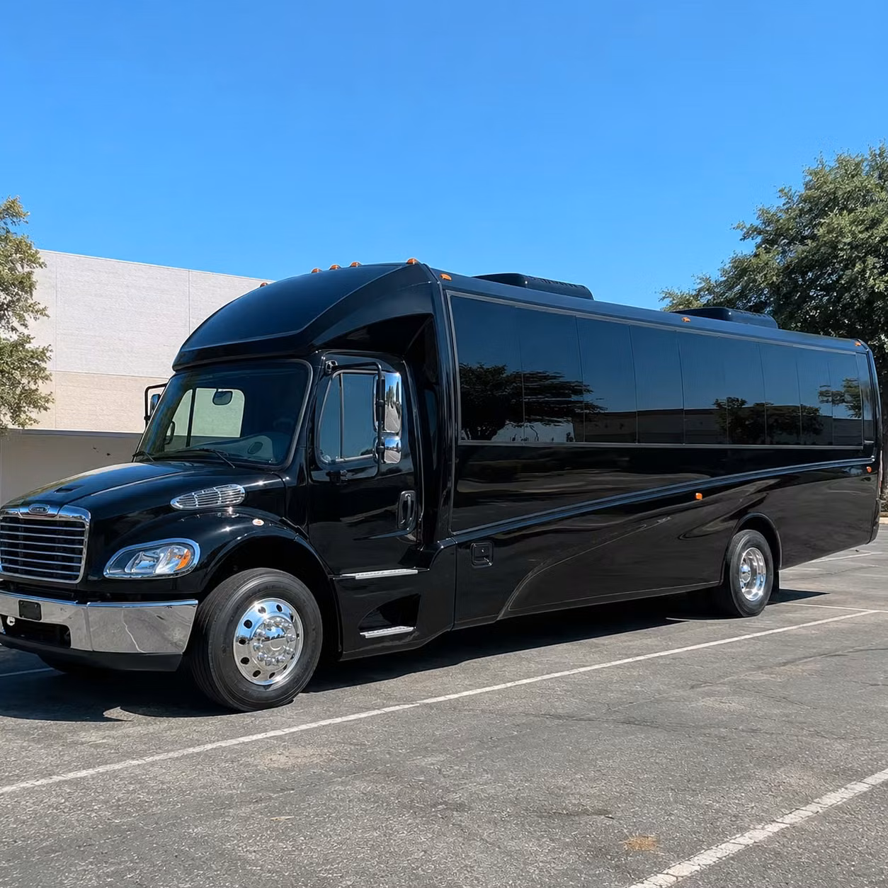 use a minibus to transport students to the auto club speedway and stem events